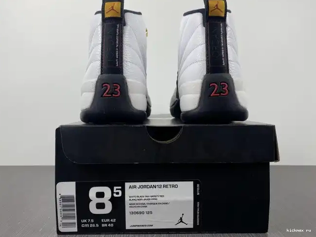Rep Kickmax 12 Taxi Jordan 130690-125 Retro (2013) 0520